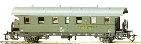 Crew car for maintenance train<br /><a href='images/pictures/Tillig/13207.jpg' target='_blank'>Full size image</a>